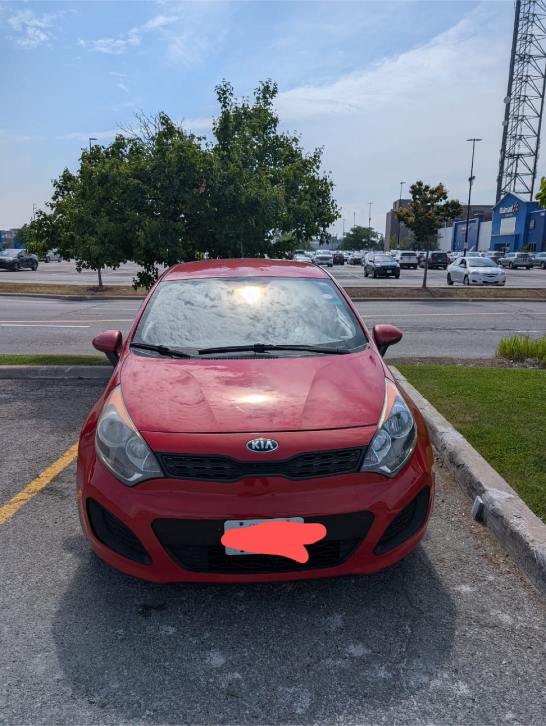 Red Kia Rio - photo 2