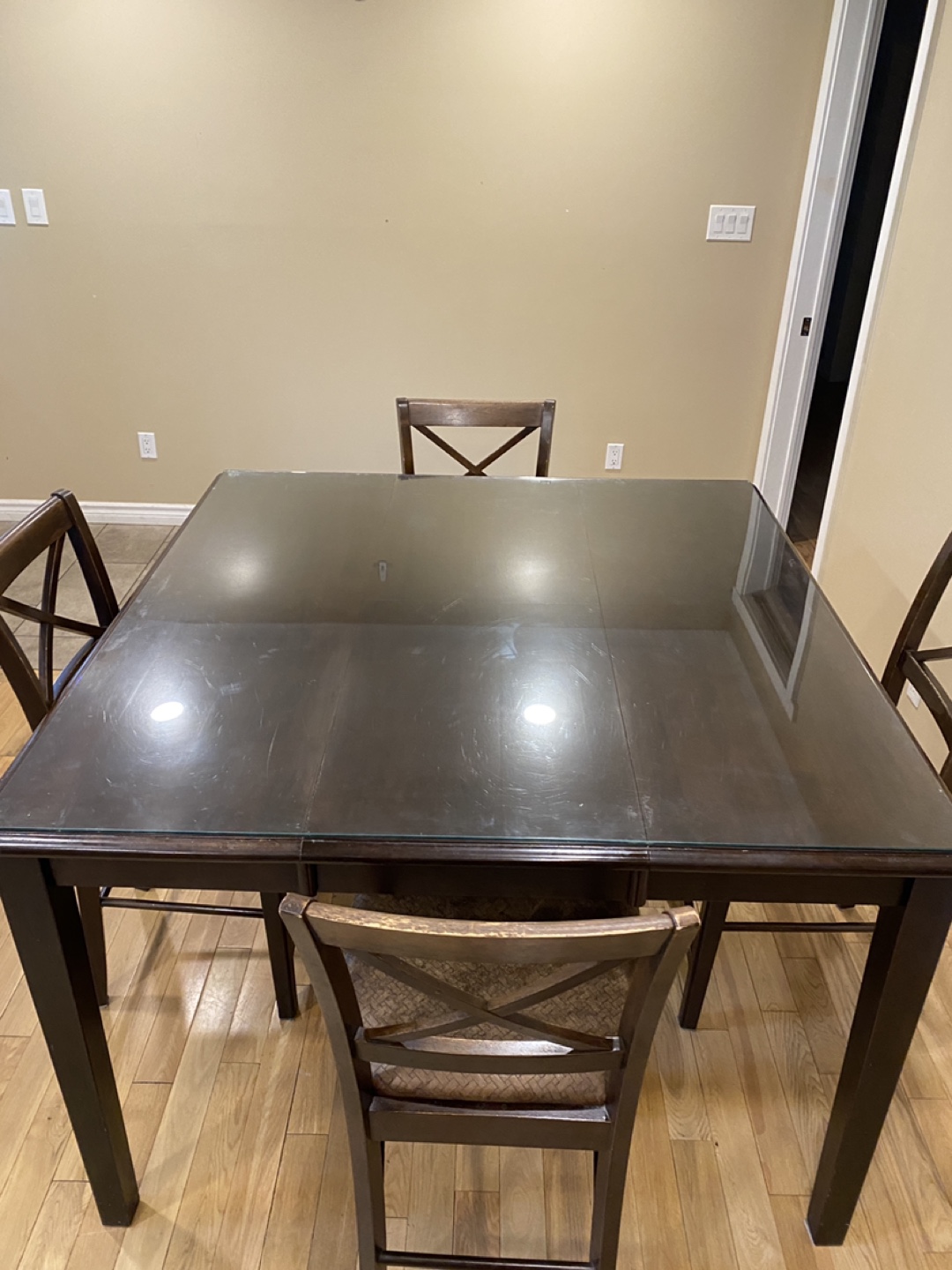 Eztia Furni Extendable Wood High Table Dining Set (CAN DELIVER) - photo 4