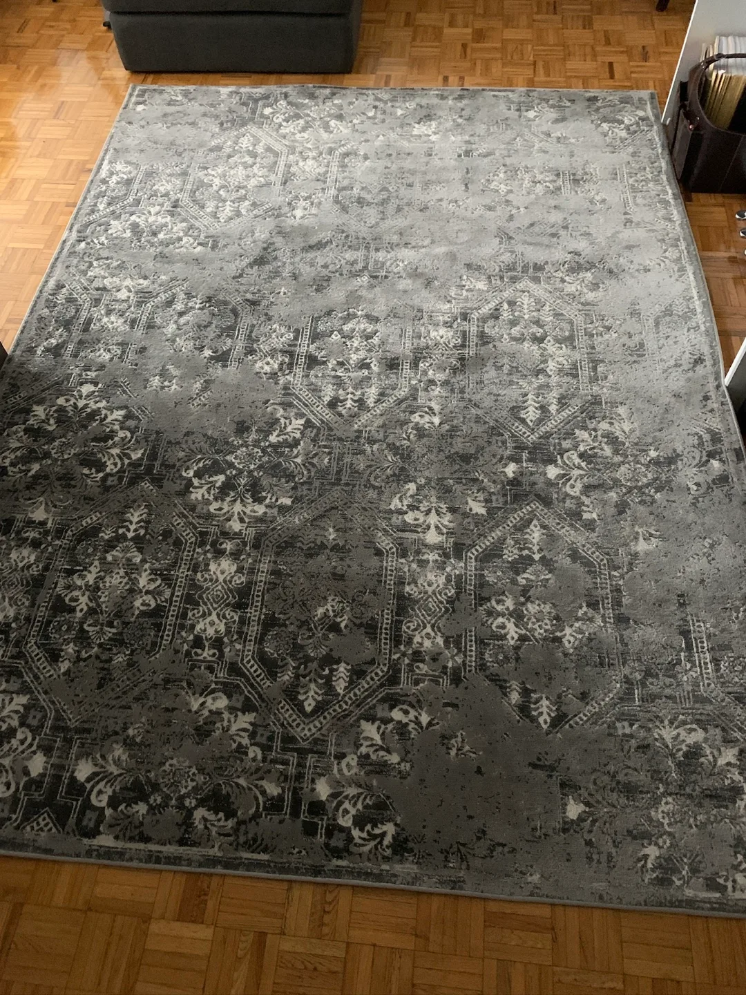 🇨🇦 large Carpet Art Deco Stratford Rug 78x108 in thumbnail