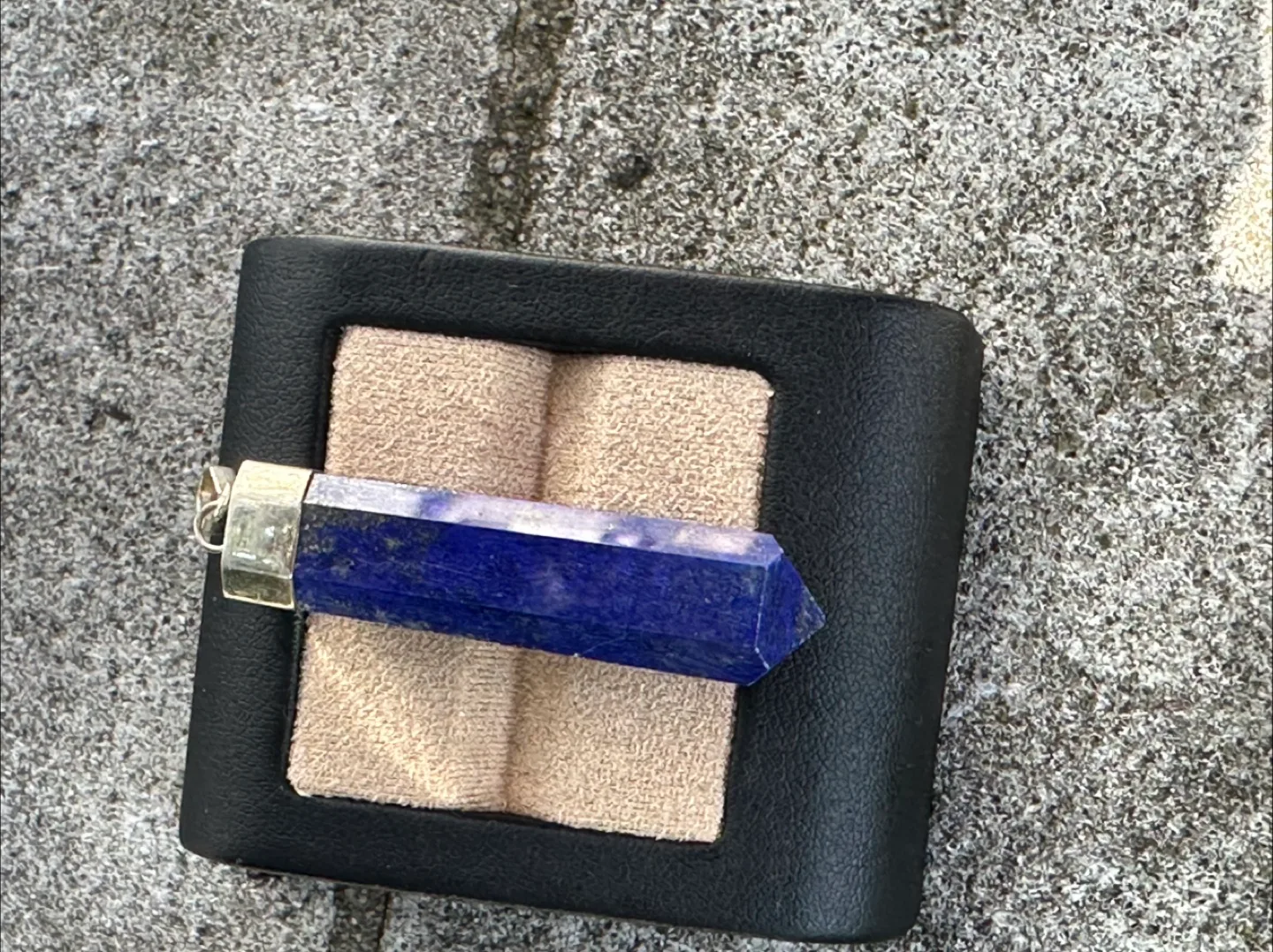 Lapis Lazuli Point Pendant thumbnail