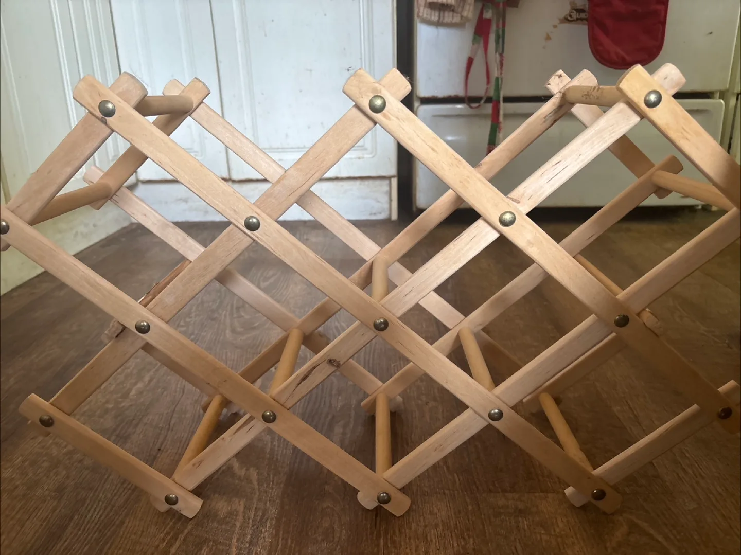 Wooden Expandable Wine Rack thumbnail