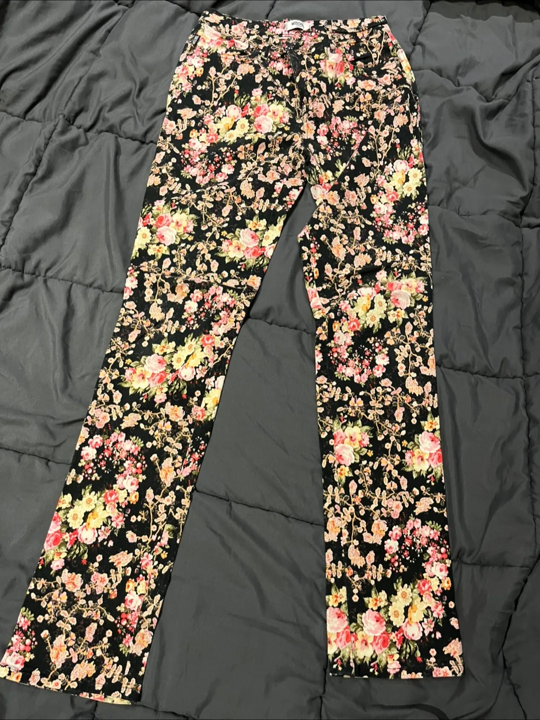 Moschino Jeans Donna Floral Pants - Size 26 thumbnail