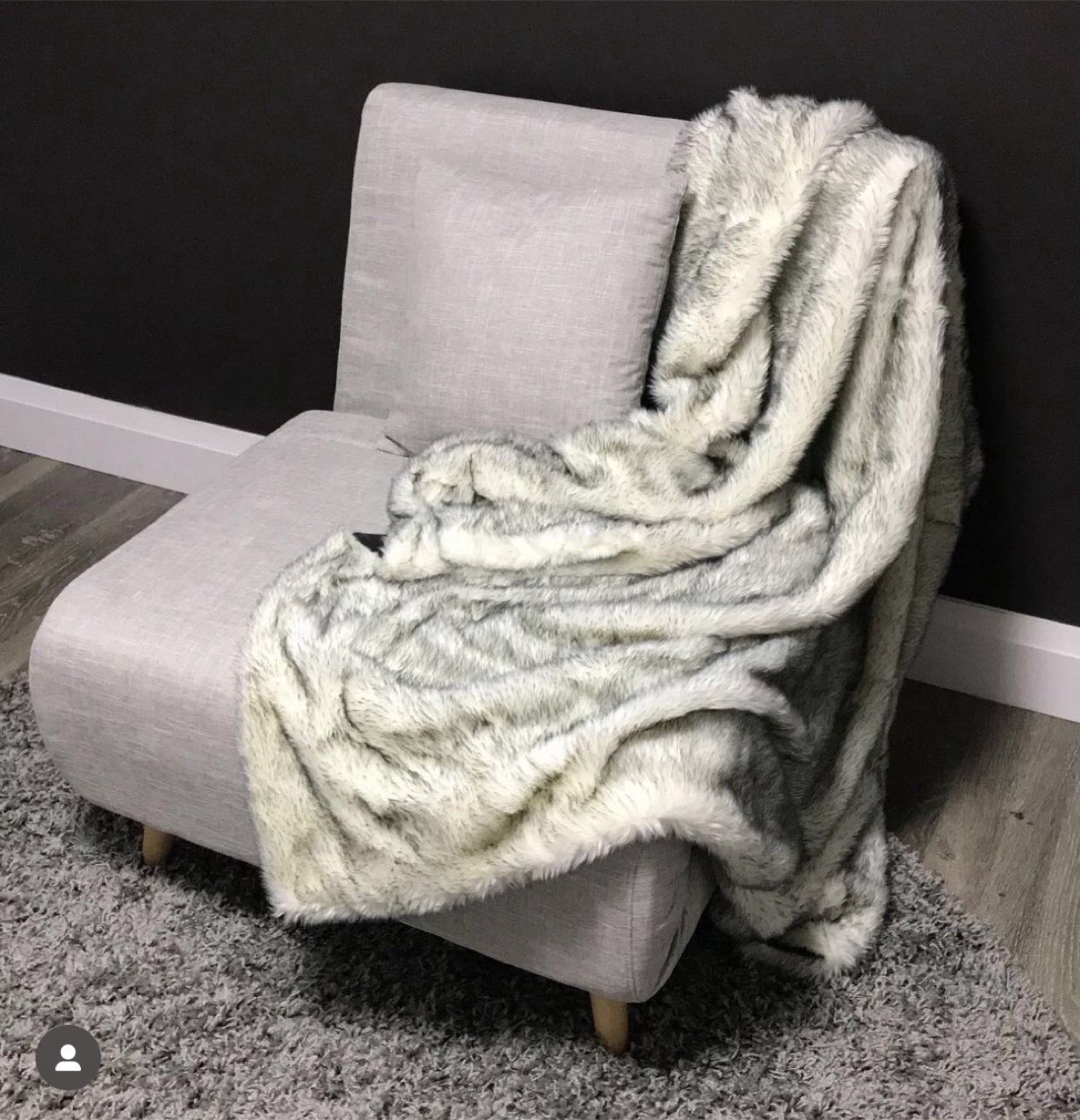 Grey Convertible Chair Bed