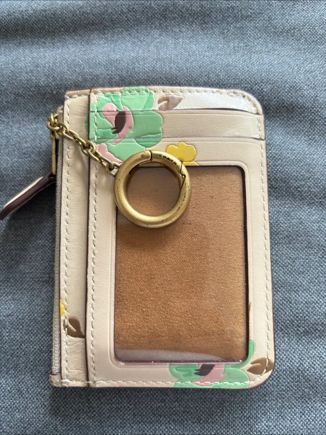 Coach Floral Card Holder thumbnail