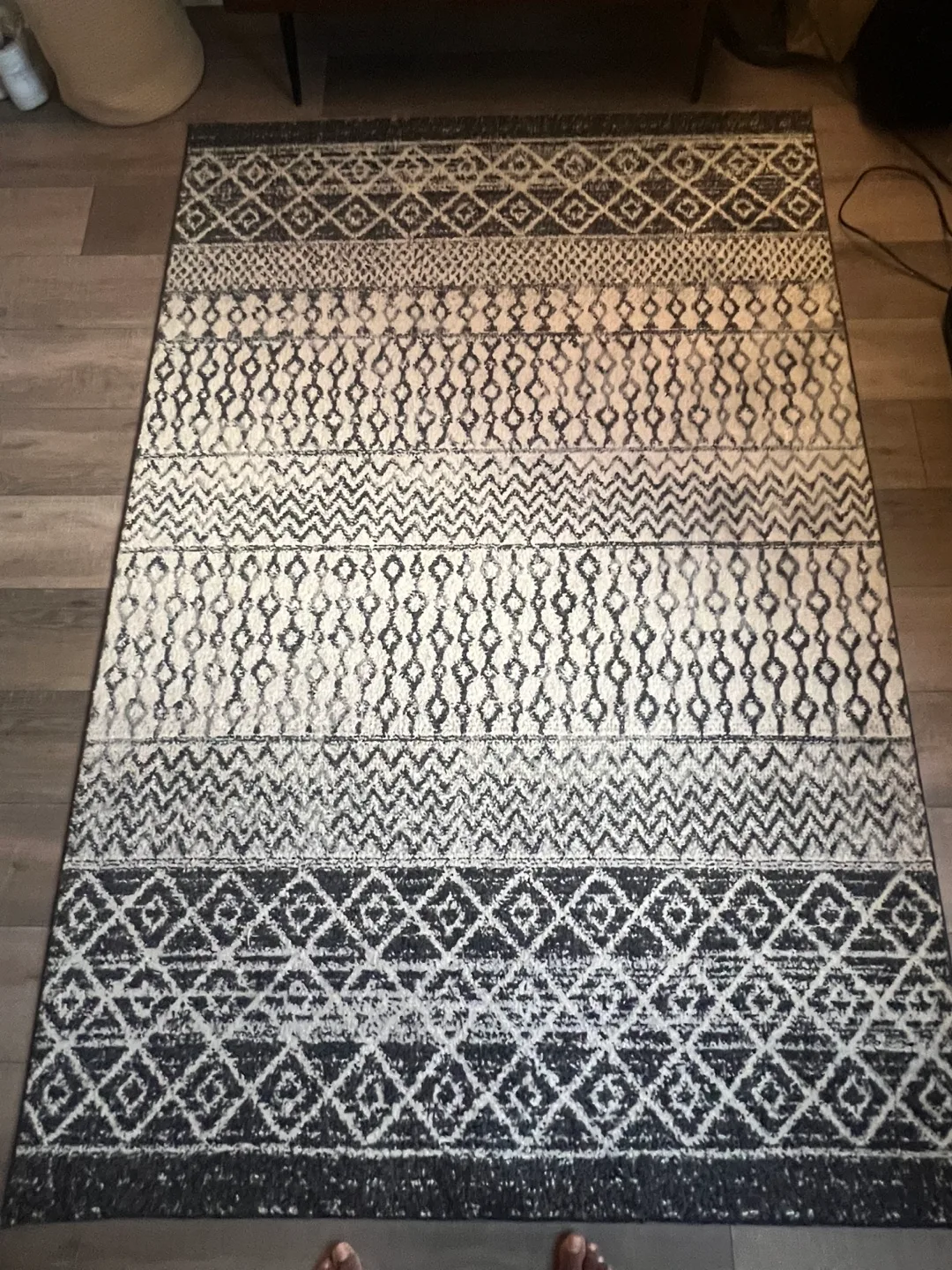 5”x8” Moroccan Boho Area Rug thumbnail