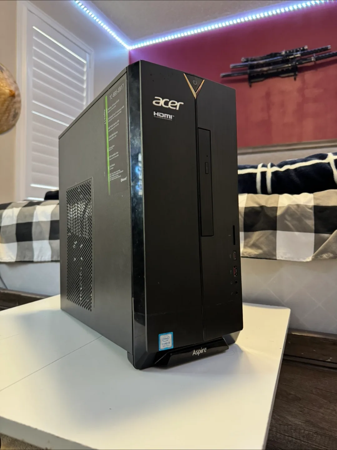 Acer Aspire TC 885 EB17 (i5 9400 + 12gb ddr4) thumbnail