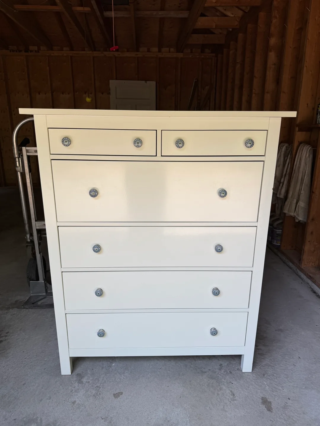White IKEA 6-Drawer Dresser thumbnail