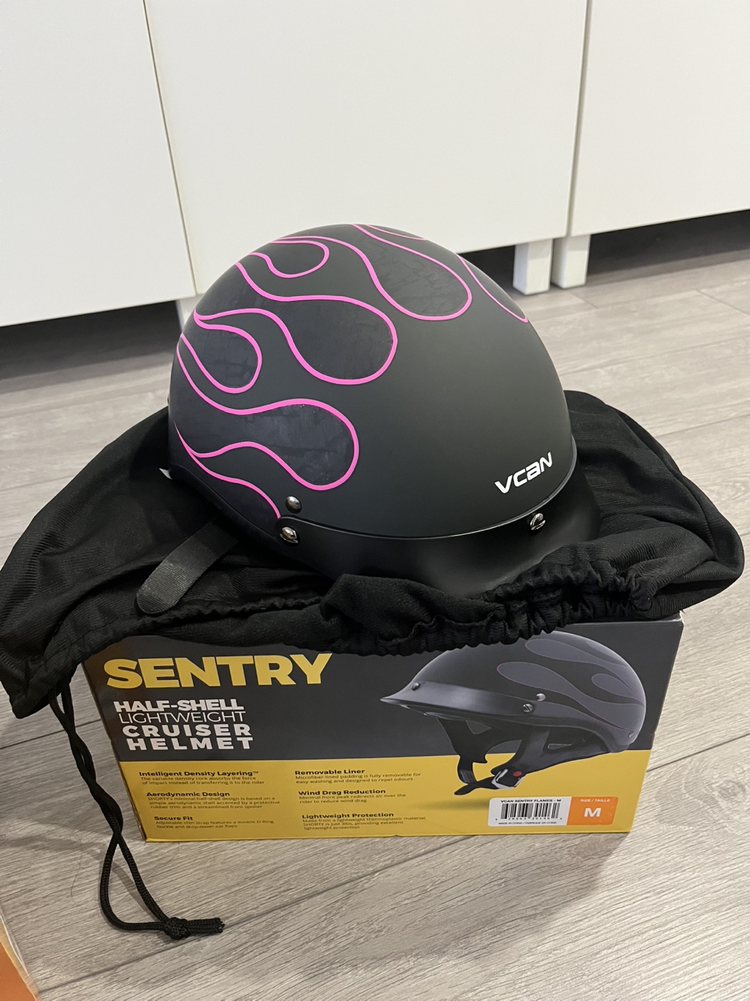 VCAN Vanta & Sentry Helmets - Classic 3/4 Street & Cruiser - photo 2