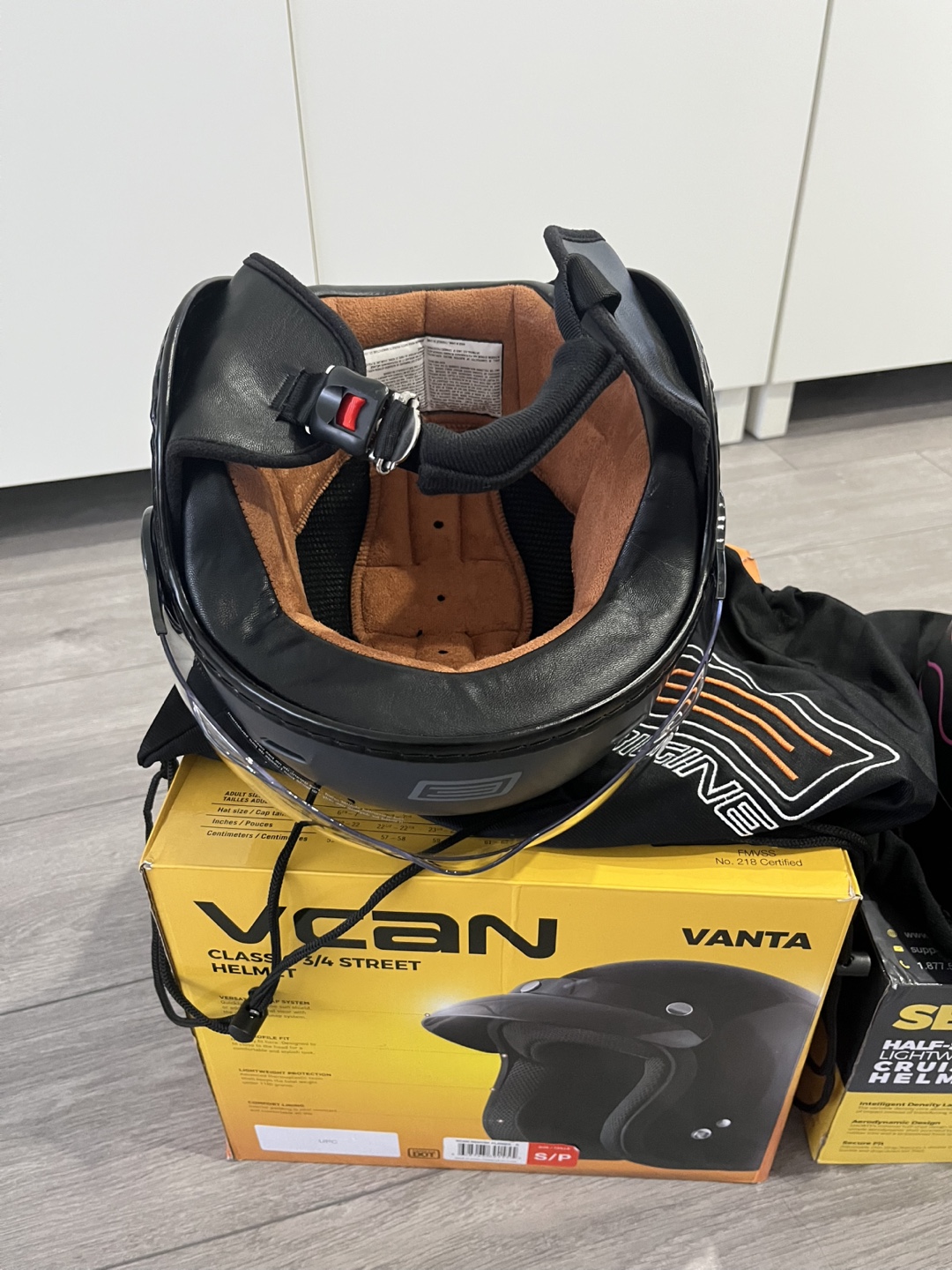 VCAN Vanta & Sentry Helmets - Classic 3/4 Street & Cruiser - photo 5