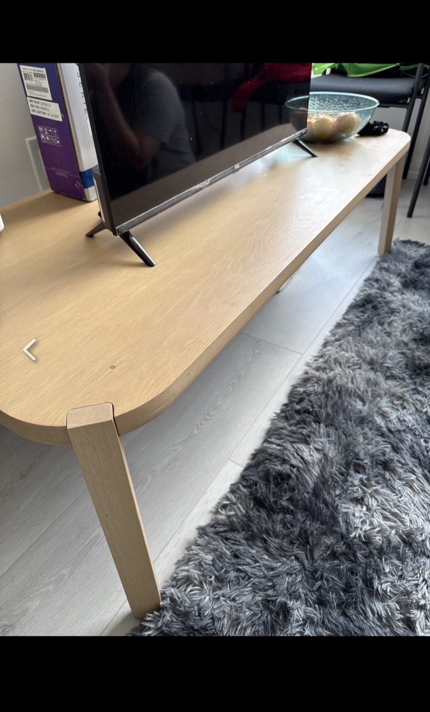 Light Wood Coffee Table - photo 2