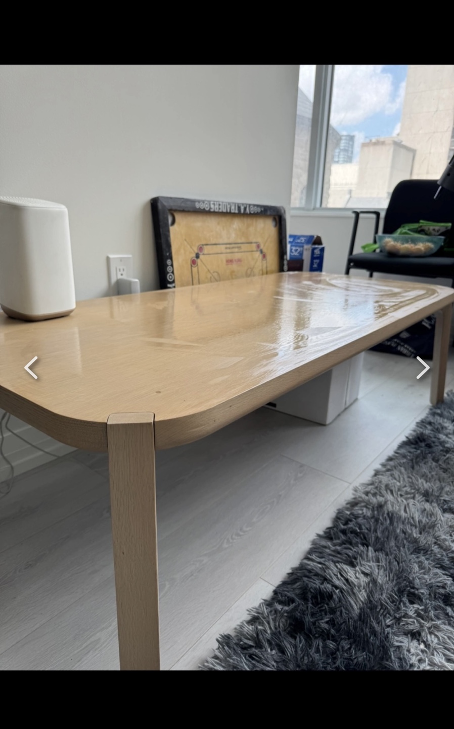 Light Wood Coffee Table