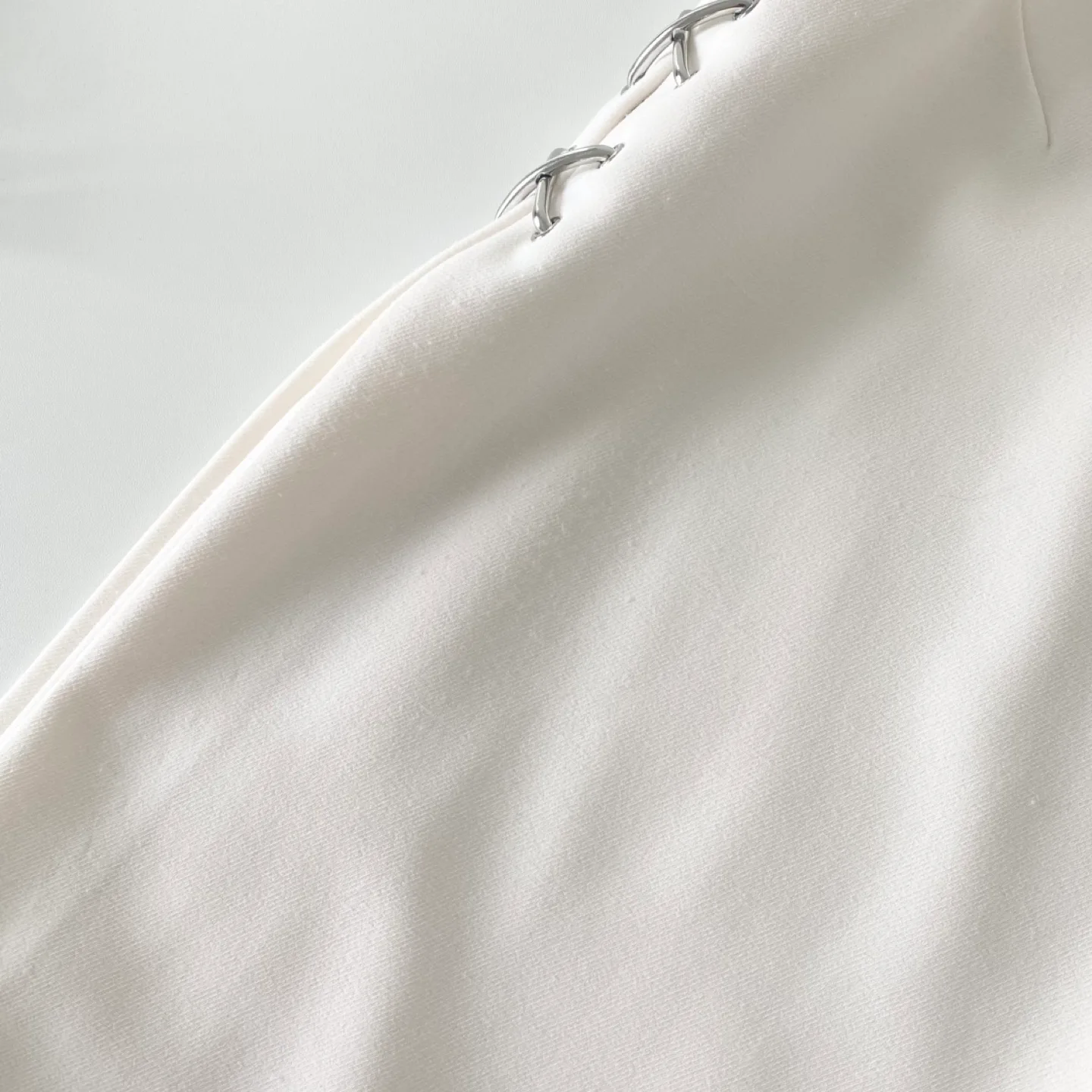 Alexander Wang Sleeveless Blouse w/ Silver Metal Trim image indicator(10)