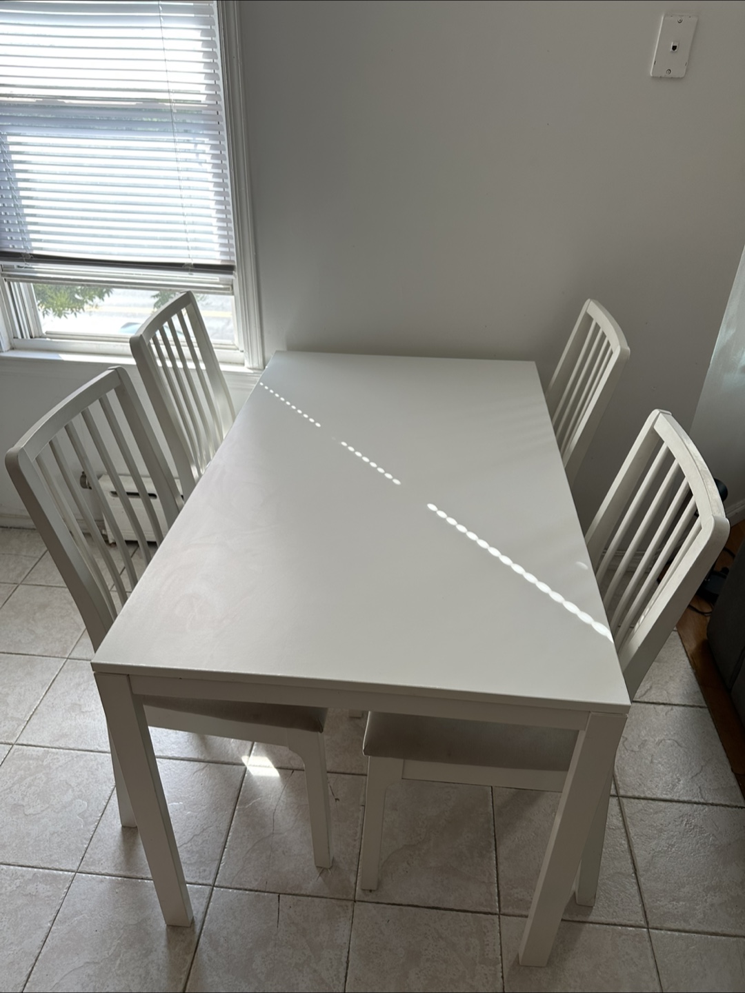 IKEA Dining Table with 4 Chairs