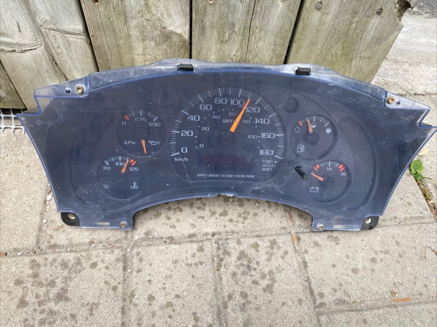 CHEV/ GMC  CLUSTER GAUGE thumbnail