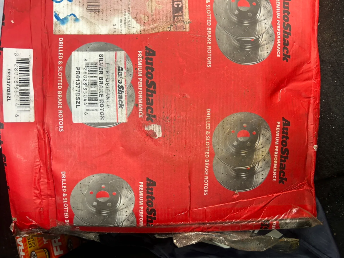 Nissan/Infinity Drilled & Slotted Brake Rotors and brake Pads image indicator(3)