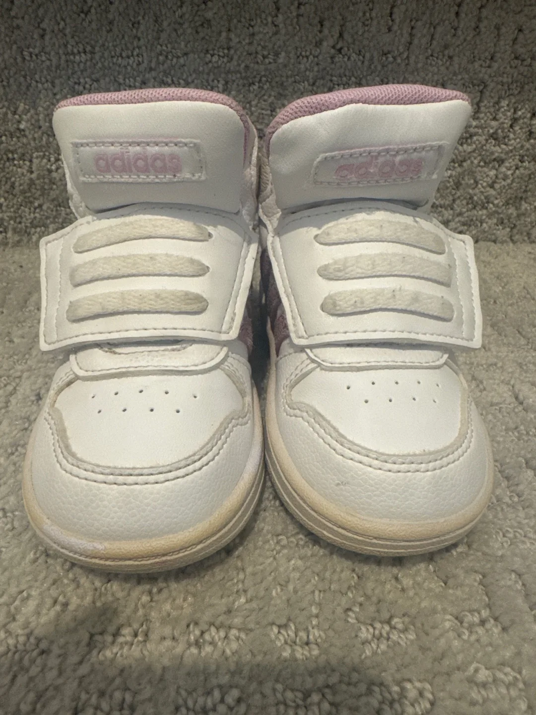 Adidas Kids' High-Top Sneakers - Size 6K thumbnail