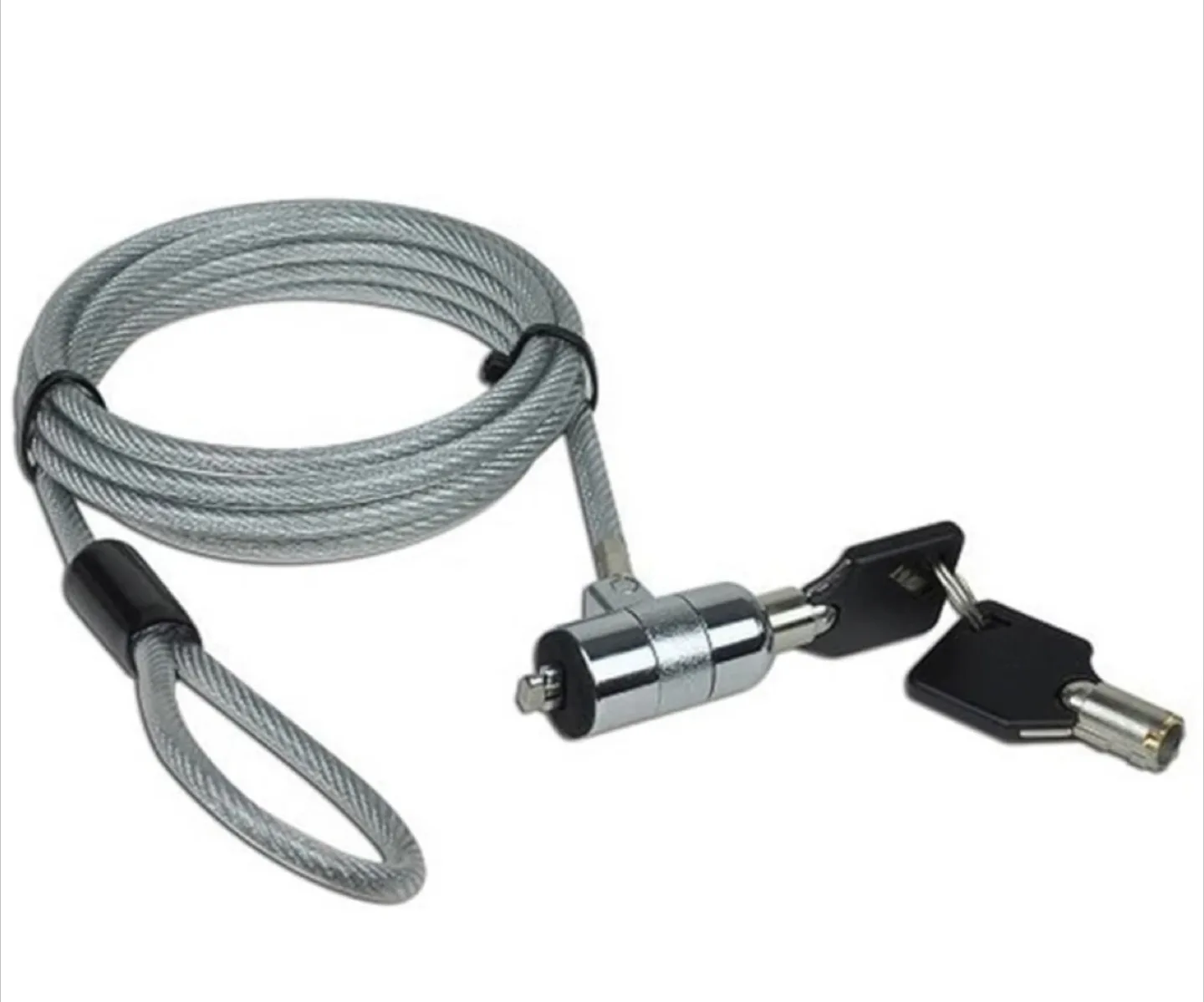 🧡 Sendt (0695) 6ft. Laptop Security Lock And Cable with 2 Keys thumbnail