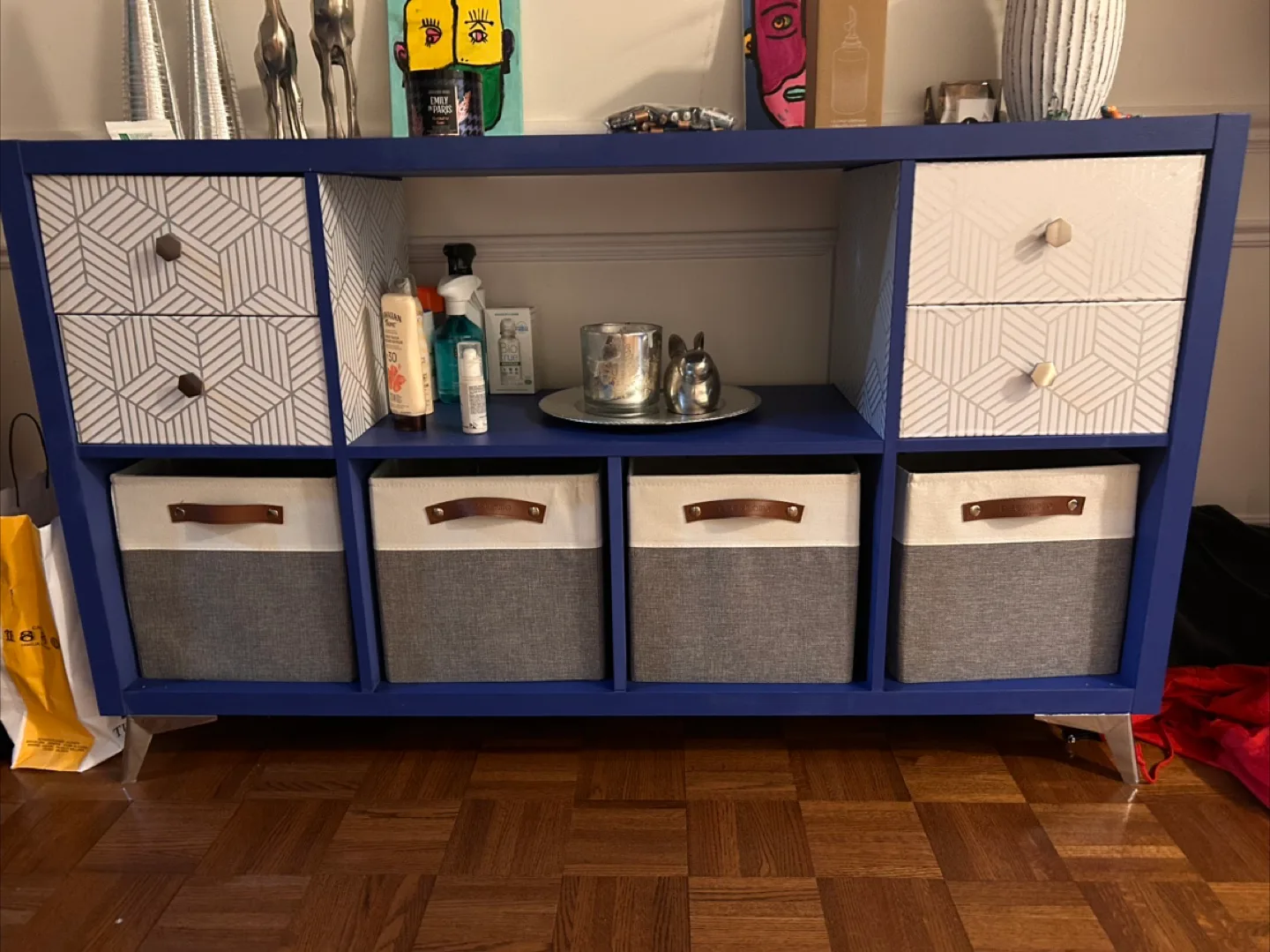IKEA KALLAX shelf unit customized thumbnail