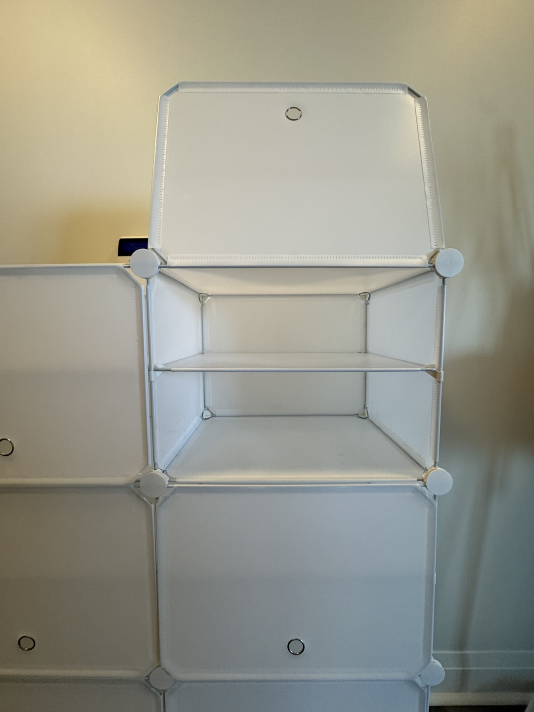 White Cube Storage Shelf - photo 5