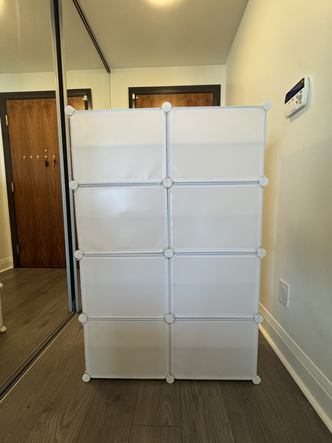 White Cube Storage Shelf - photo 2