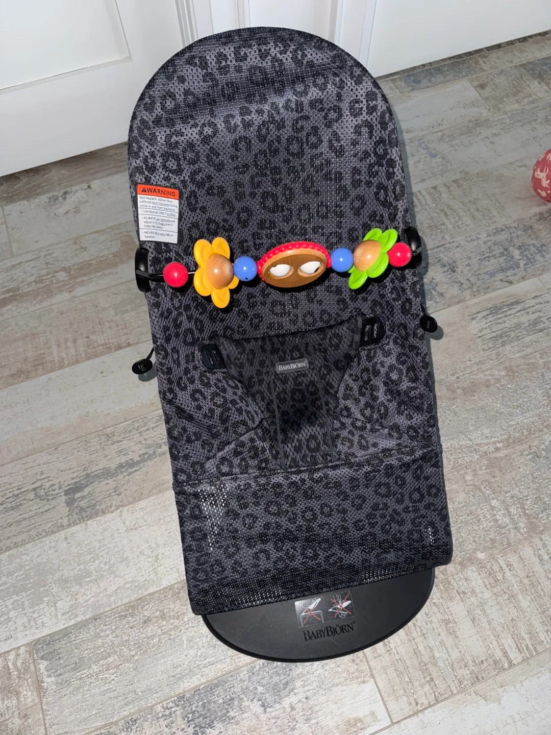 BabyBjörn Bouncer Balance Soft - Black Leopard thumbnail