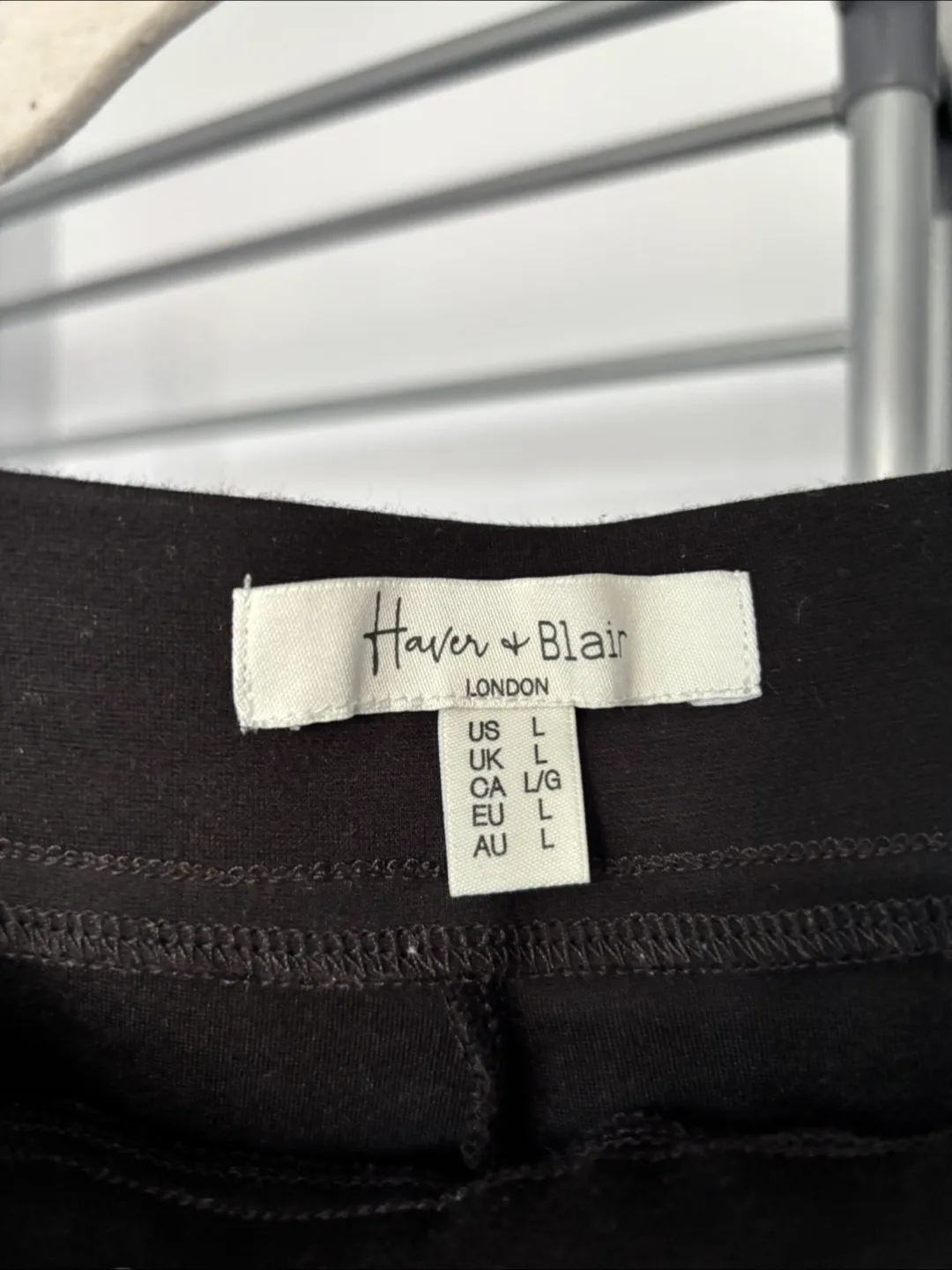 Haver + Blair Black Wide Leg Pants - Size L image indicator(2)