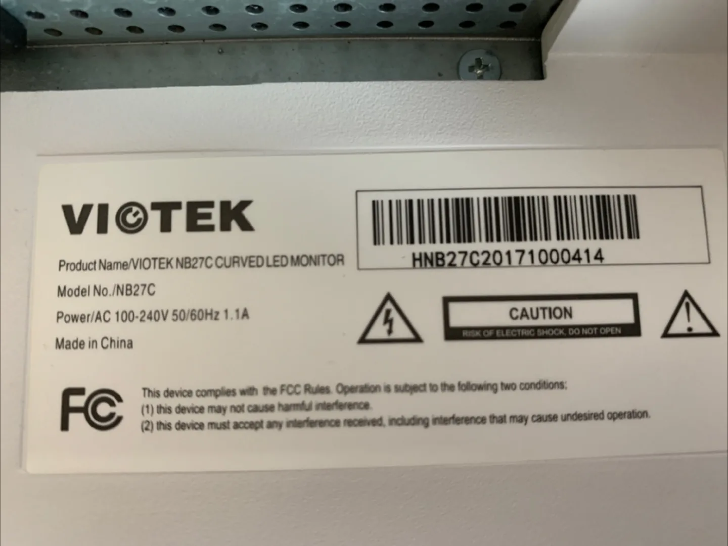 Viotek curved gaming monitor image indicator(4)