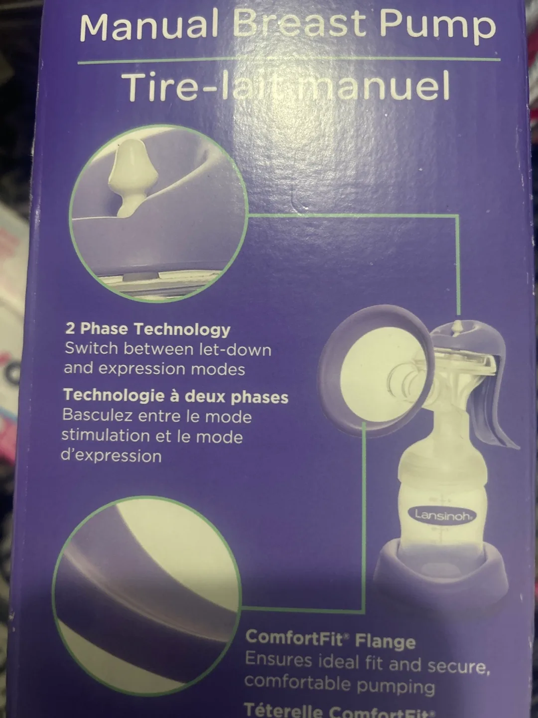 Lansinoh Manual Breast Pump - New in Box! image indicator(2)