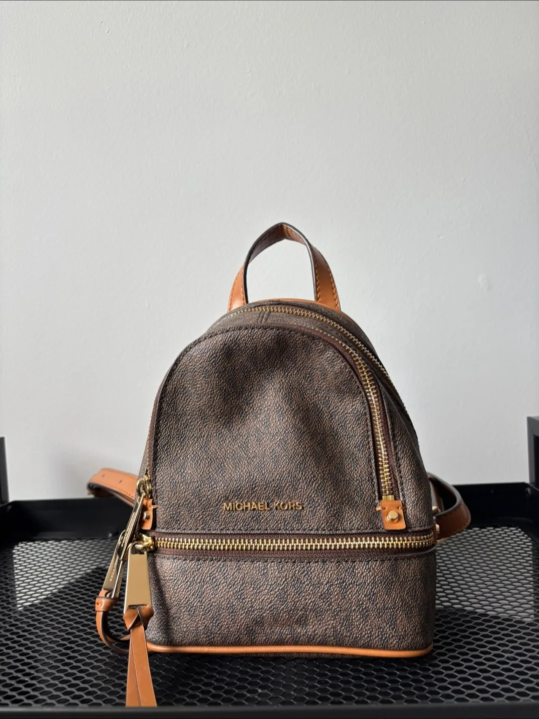 Michael Kors Rhea Mini Logo Backpack thumbnail