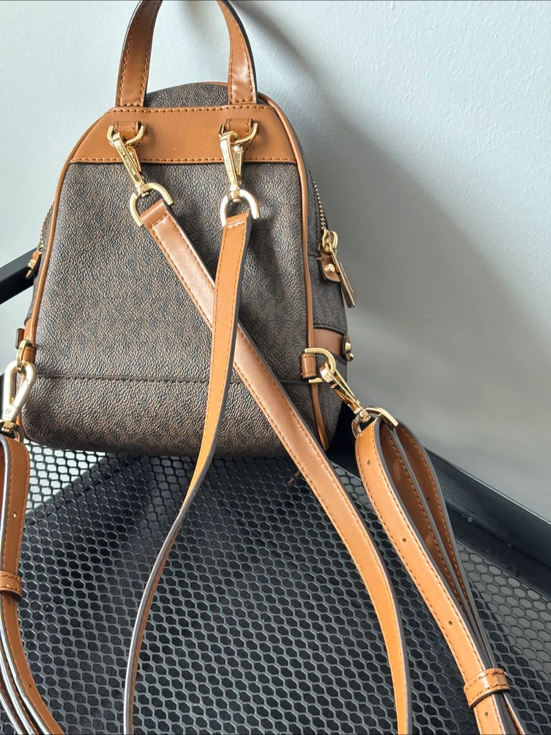 Michael Kors Rhea Mini Logo Backpack image indicator(4)