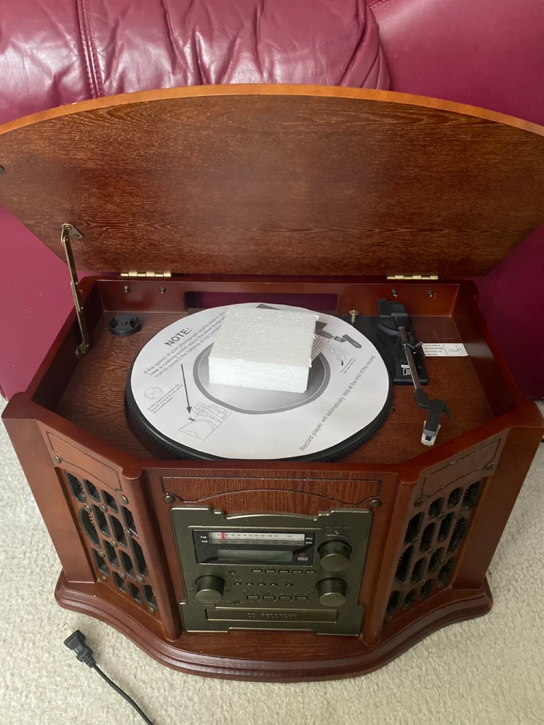 Vintage-Style CD Recorder, Radio, Tape Player, Turntable 🇨🇦 thumbnail