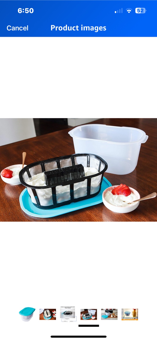 HATRIGO 2-Quart Greek Yogurt Maker - photo 3
