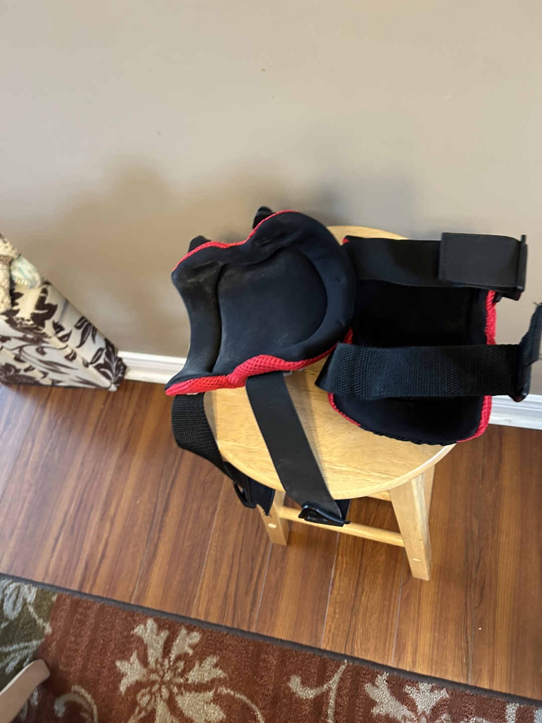 Yardworks Knee Pads - Red & Black - photo 3