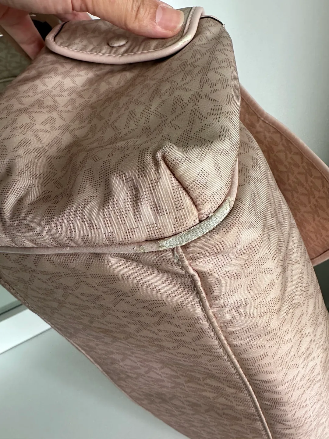 Michael Kors Diaper Bag - Pink MK Print image indicator(5)