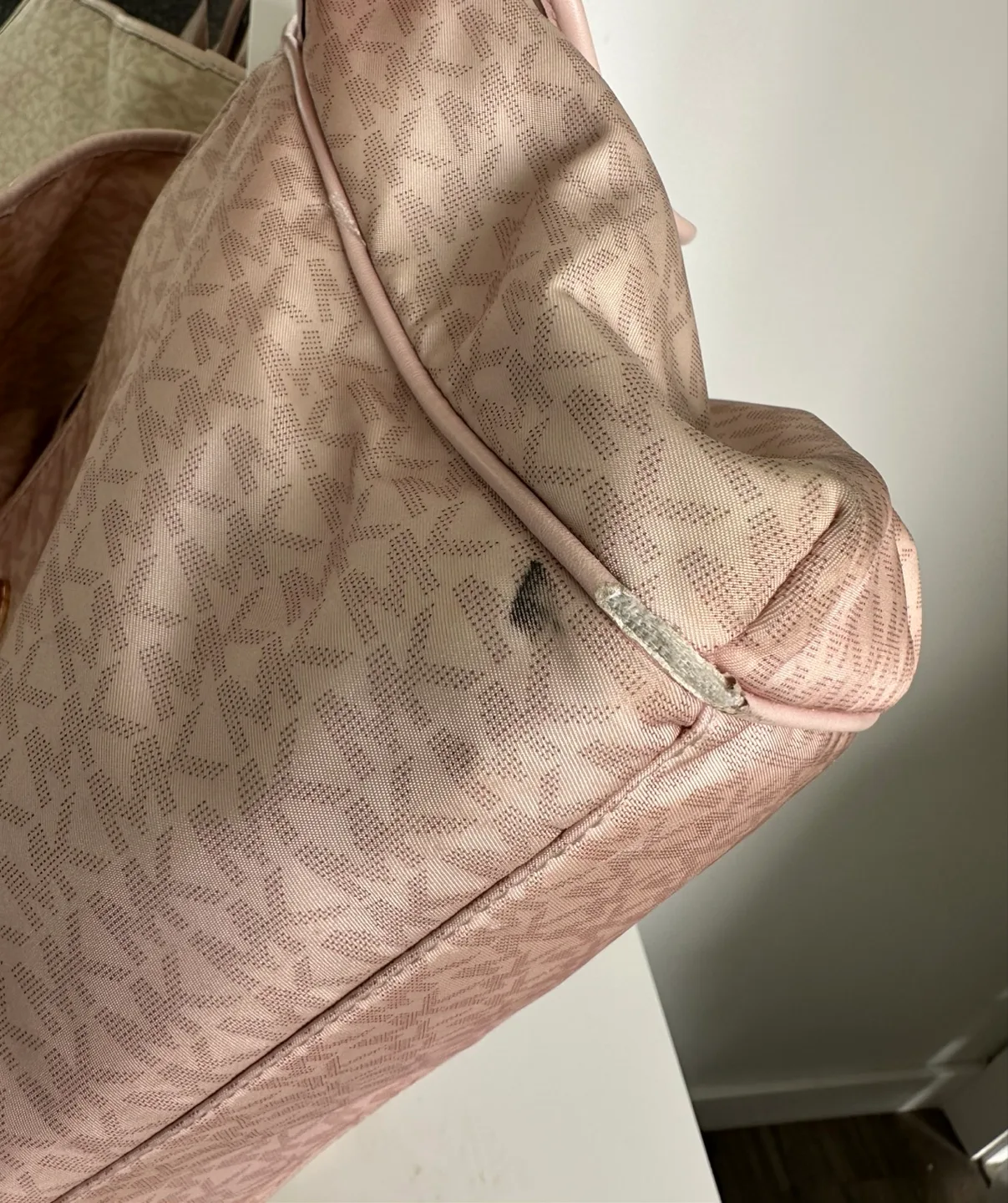 Michael Kors Diaper Bag - Pink MK Print image indicator(6)