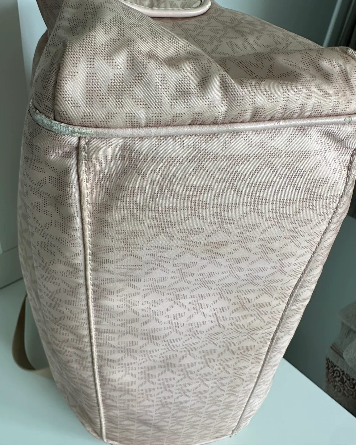 Michael Kors Diaper Bag - Pink MK Print image indicator(7)