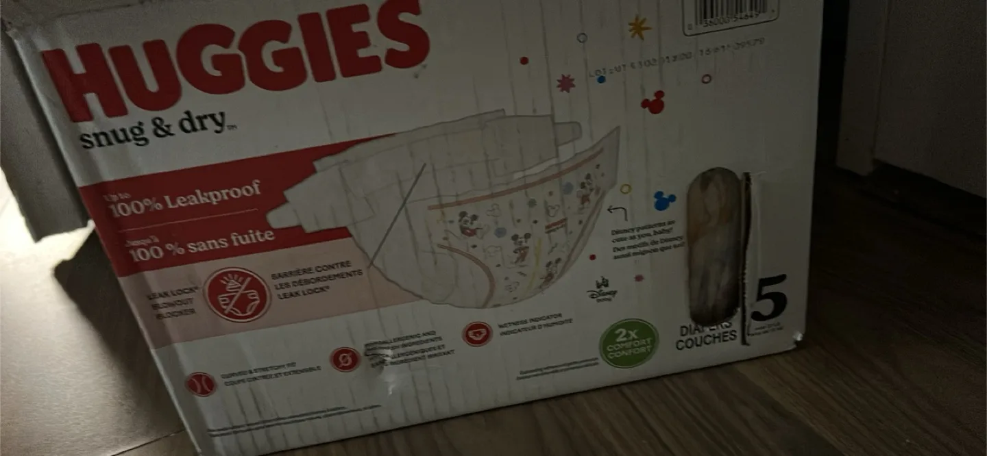 Huggies Snug & Dry Size 5 Diapers - 30 diapers thumbnail