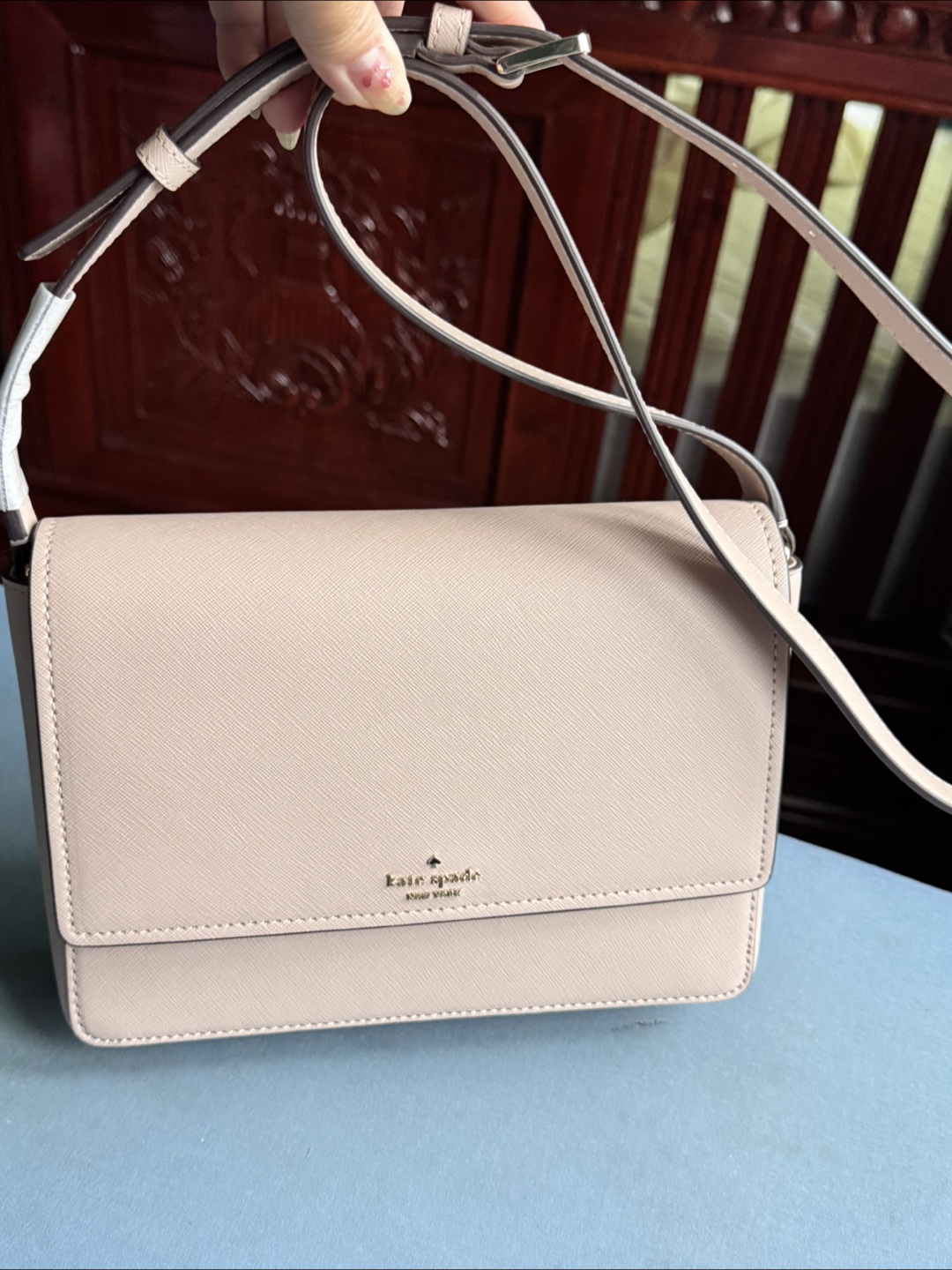 Kate Spade Crossbody Bag - Pale Vellum