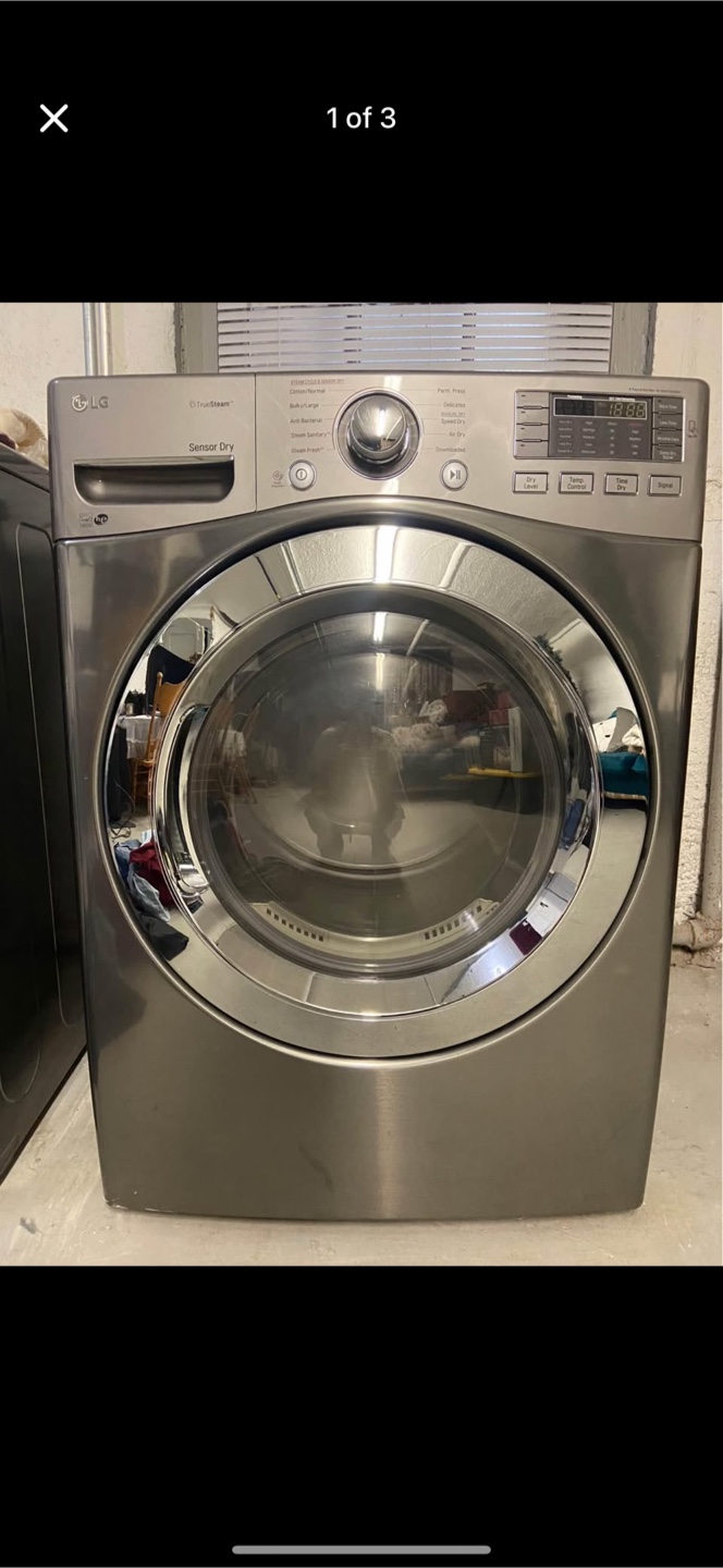 LG Sensor Gas Dryer