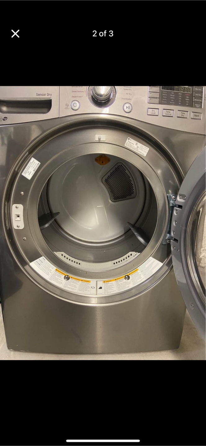LG Sensor Gas Dryer - photo 2
