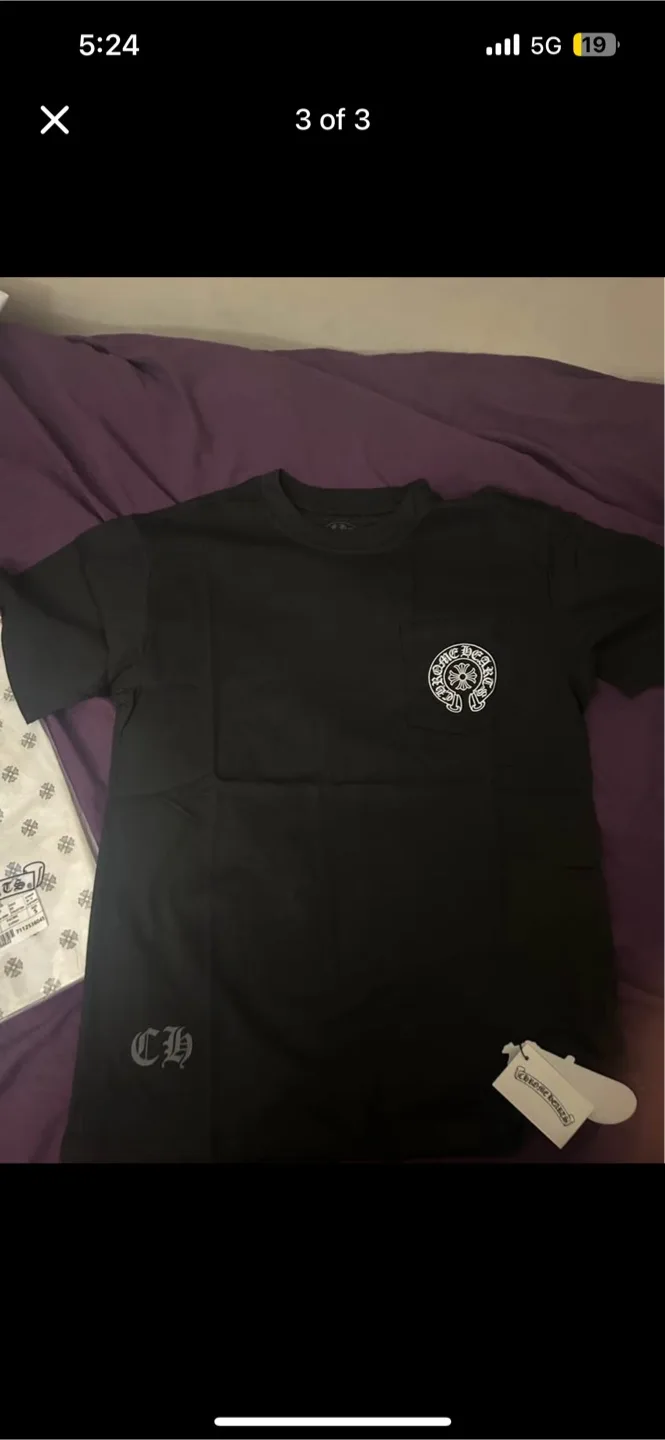 Chrome Hearts Black T-Shirt thumbnail