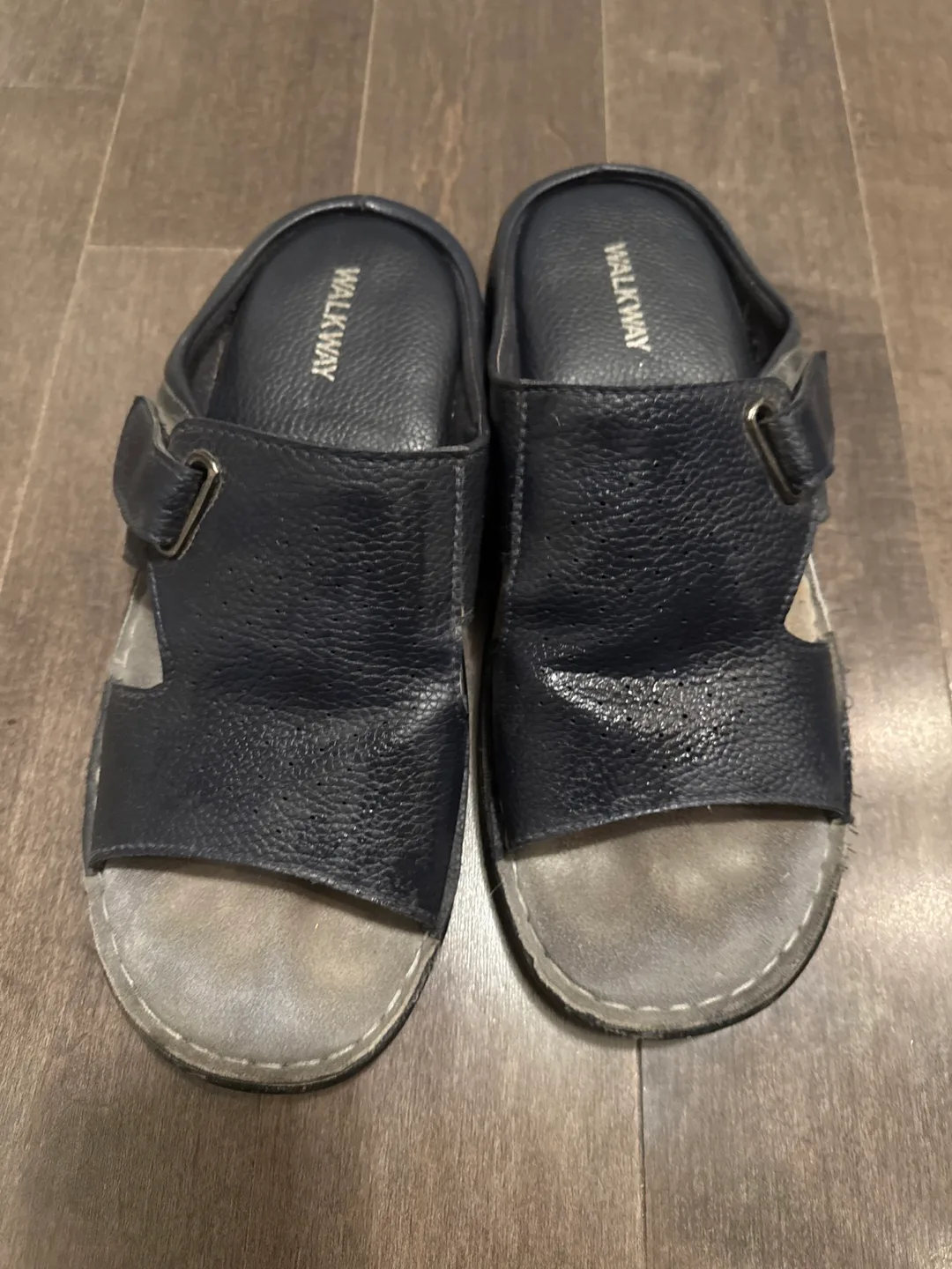 Walkway Leather Sandals 44 Size thumbnail