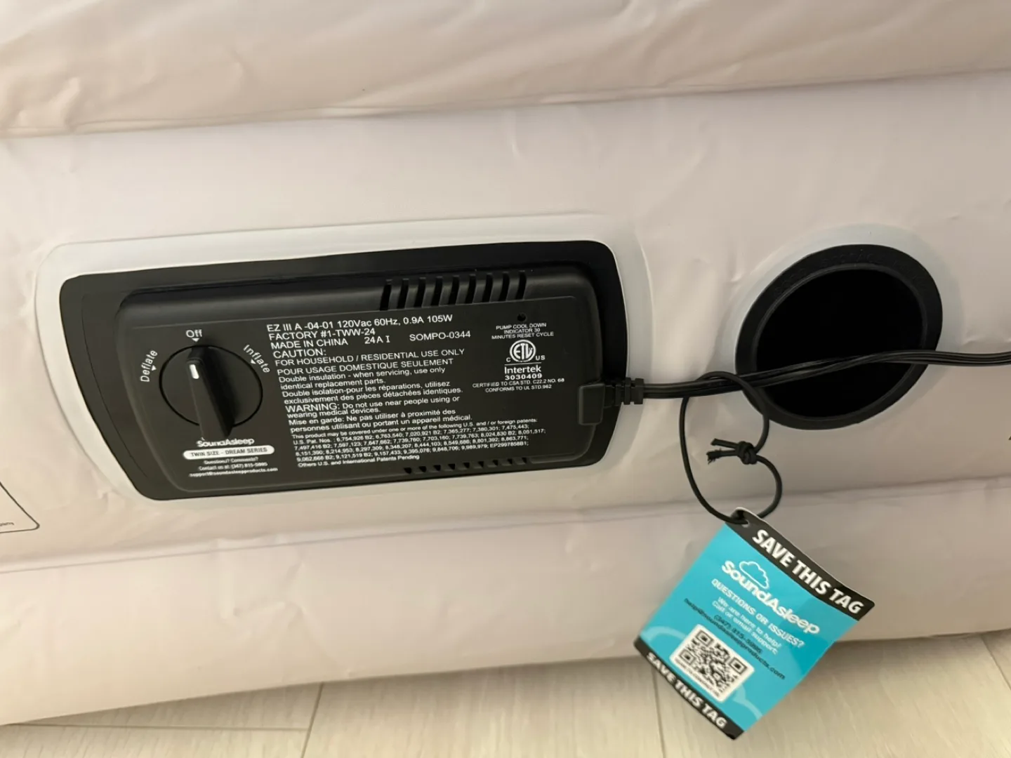 New! SoundAsleep Air Mattress (Twin) - Wirecutter Top Choice ✨ image indicator(5)