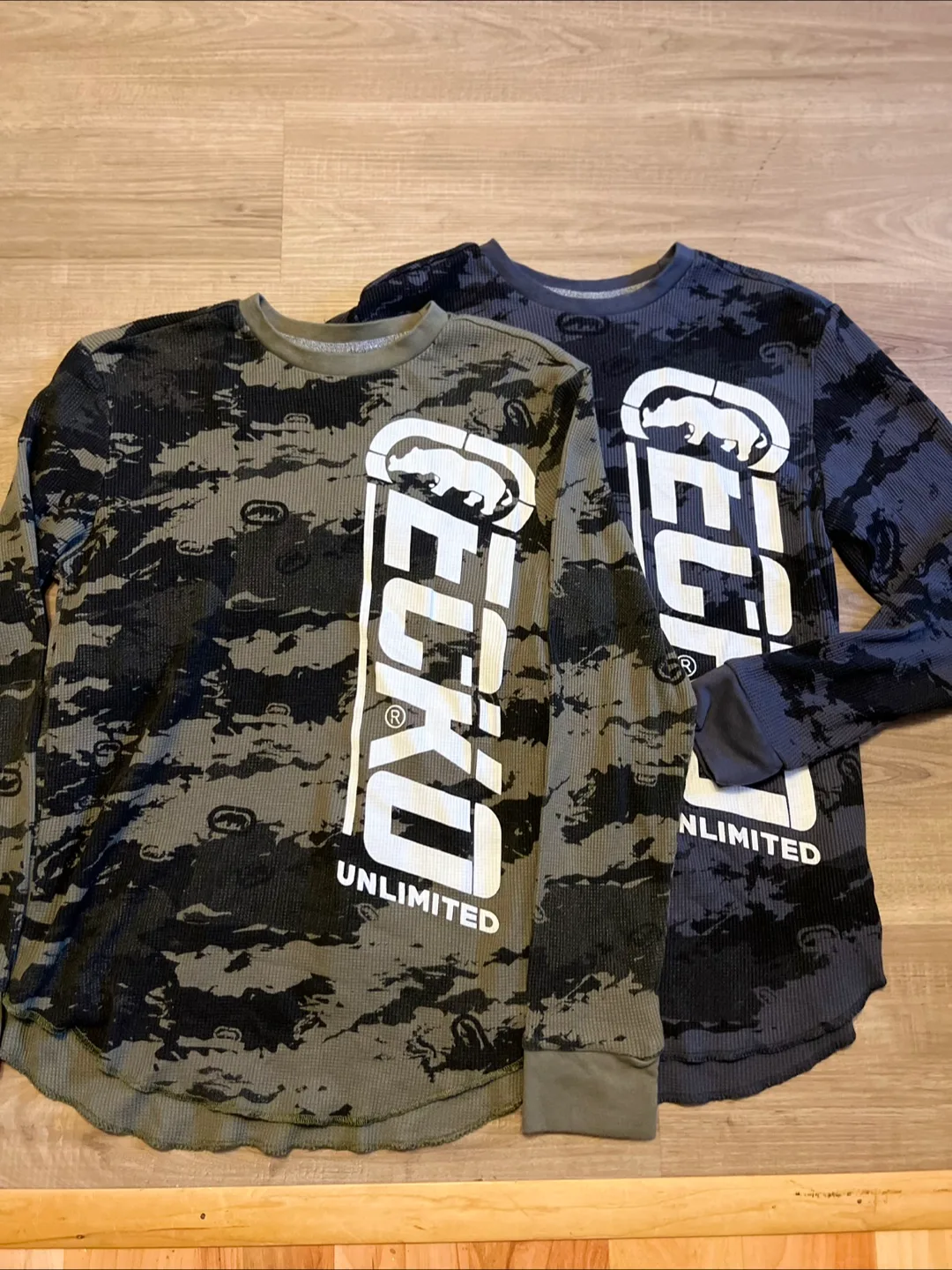 Ecko Unlimited Camo Long Sleeve Shirts thumbnail