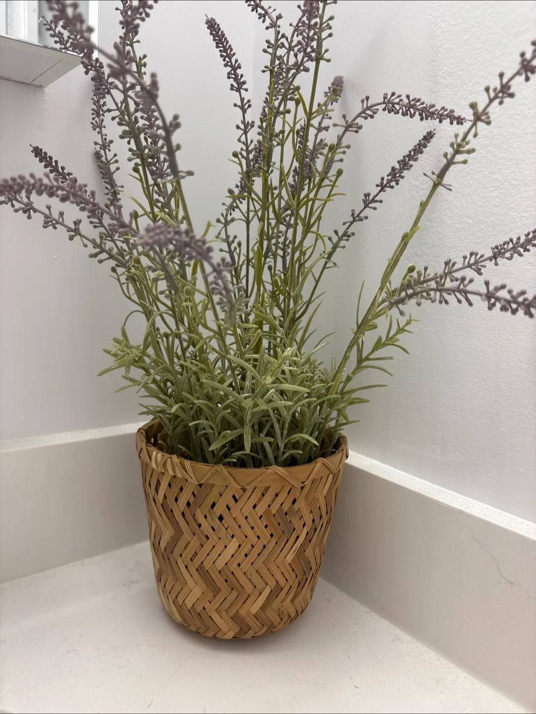 Artificial Lavender in IKEA Klynnon Basket 🇨🇦 thumbnail