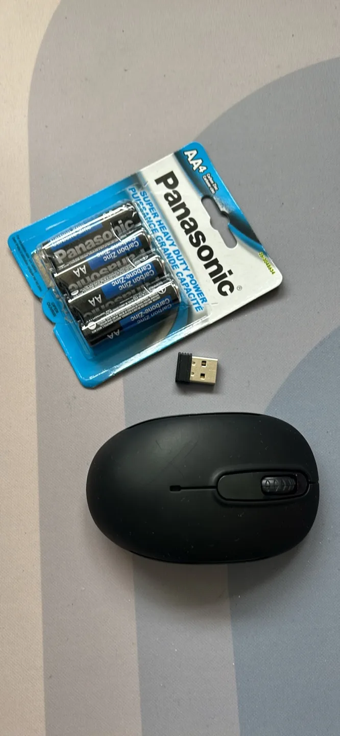 Panasonic AA Batteries + Wireless Mouse thumbnail