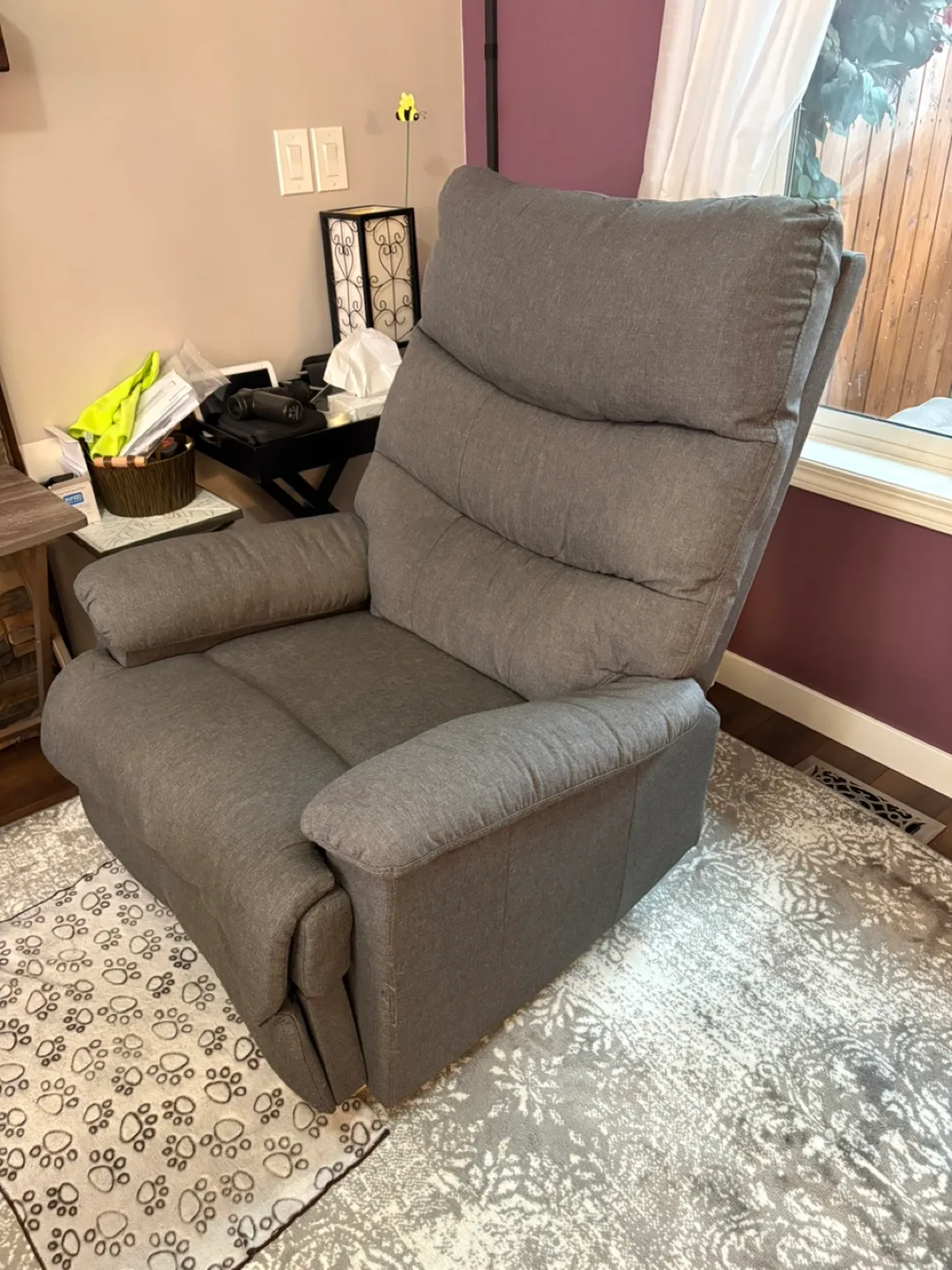 Grey Recliner Chair -pick up NE Martindale thumbnail