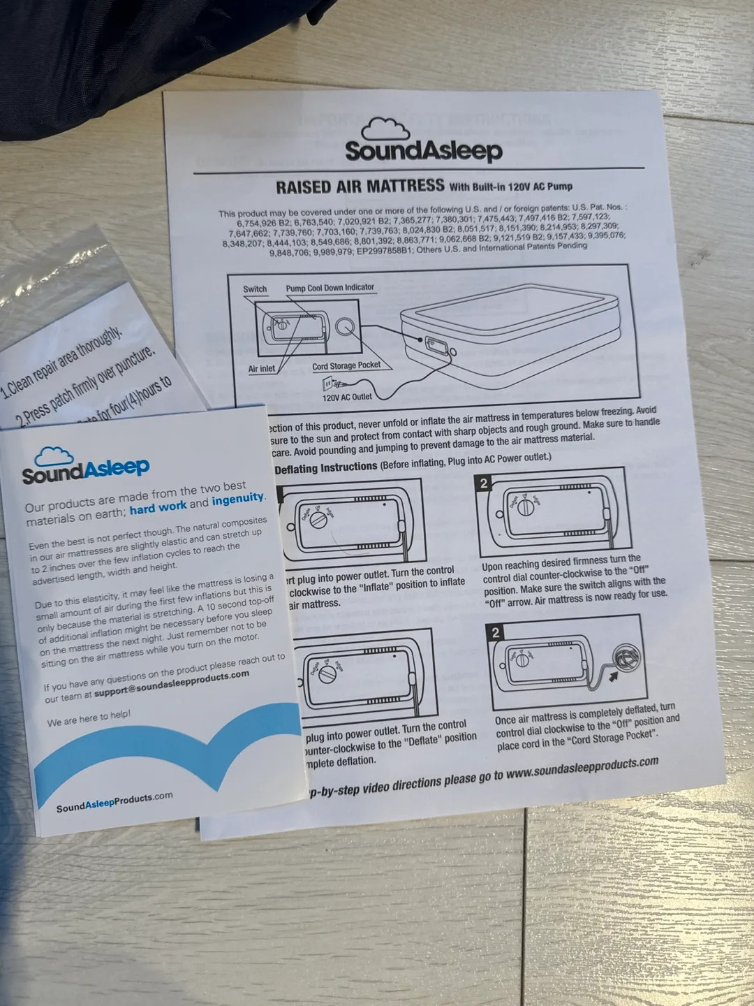 New! SoundAsleep Air Mattress (Twin) - Wirecutter Top Choice ✨ image indicator(9)