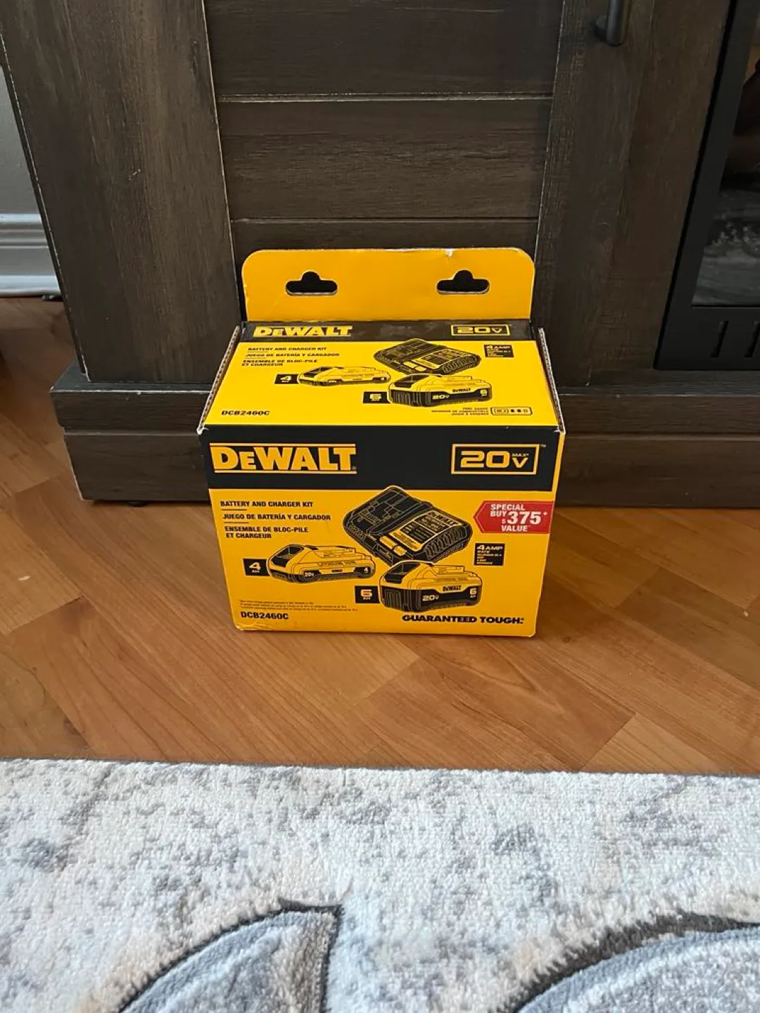 DeWalt 20V Battery and Charger Kit DCB2460C thumbnail