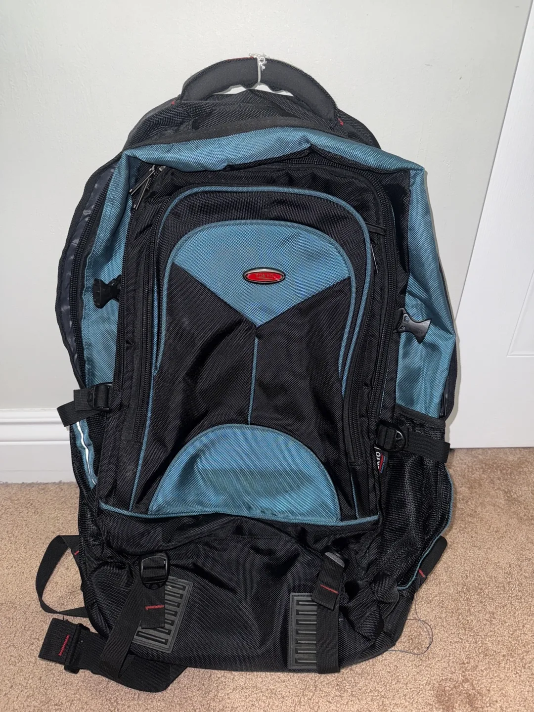 Tokyo Backpack - Black and Blue thumbnail